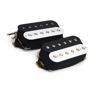 Pickup-Set Per Chitarra Elettrica Humbucker Pickup Per Chitarra Elettrica Coil Spliting Pickup Humbucker Dual Coill Pickup 4 Cavo Di Condotta Accessori Per Chitarra(B)