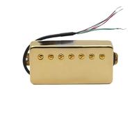 Pickup-Set Per Chitarra Elettrica LP Chitarra A 7 Corde Copertura In Ottone Humbucker Vite Con Intaglio 8.5K 14K Pickup A Bobina Per Chitarra Elettrica A 7 Corde Oro(G)