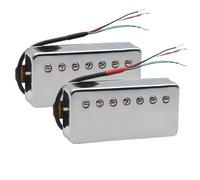 Pickup-Set Per Chitarra Elettrica LP Chitarra A 7 Corde Copertura In Ottone Humbucker Vite Con Intaglio 8.5K 14K Pickup A Bobina Divisa Per Chitarra Elettrica A 7 Corde(E)