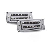 Pickup-Set Per Chitarra Elettrica Mini 68X29MM 12 Polo Regolato 7K Pickup Humbucker Per Chitarra Elettrica Per Chitarra LP Cromato(C)