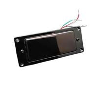 Pickup-Set Per Chitarra Elettrica Mini Humbucker Pickup Per Chitarra Elettrica Sigillato Pickup A Bobina Per Manico E Ponte Per Chitarra LP Nero/Cromo 68X29MM(2Pcs Black)