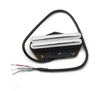 Pickup-Set Per Chitarra Elettrica Pickup Al Ponte Humbucker Pickup Al Ponte Dual Coil Pickup A Doppia Guida Per Accessori Per Chitarra Elettrica(White)