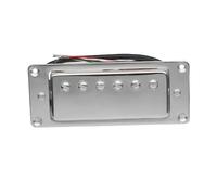 Pickup-Set Per Chitarra Elettrica Pickup Humbucker Per Chitarra Elettrica Filo A 6 Fori A 4 Conduttori Il Manico E Il Ponte Cromati In Oro Nero Sono Universali(Chrome 1 Pc)