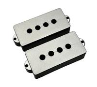 Pickup-Set Per Chitarra Elettrica Pickup Per Basso A 4 Corde Alnico 5 Basso Ad Alto Rendimento Da 11,5 KP Con Bobina In Fibra Grigia E Filo Smaltato Marrone(A)