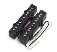Pickup-Set Per Chitarra Elettrica Pickup Per Basso Jazz Alnico 5 A 5 Corde Pickup Per Collo-9.6K E Ponte-11.1K Adatto Per Pickup Per Basso Jazz A 5 Corde(B)