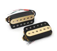 Pickup-Set Per Chitarra Elettrica Pickup Per Chitarra Elettrica A 6 Corde Humbucker Dual In Linea Accessori Per Chitarra Pickup A Vite Esagonale Regolabili Da 12 Pezzi(C)