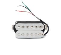 Pickup-Set Per Chitarra Elettrica Pickup Per Chitarra Elettrica Alnico 2 Pickup A Doppia Bobina Serie Alnico Pickup A Doppio Blocco Base In Rame Bianco(A,50MM)