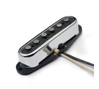 Pickup-Set Per Chitarra Elettrica Pickup Per Chitarra Elettrica Alnico 5 Pickup ST Sfalsato Stile ST Aperto In Ottone Con Bobina In Fibra Pickup ST Vintage Cromato(Bridge 1pc)