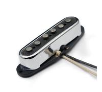 Pickup-Set Per Chitarra Elettrica Pickup Per Chitarra Elettrica Alnico 5 Pickup ST Sfalsato Stile ST Aperto In Ottone Con Bobina In Fibra Pickup ST Vintage Cromato(Neck 1pc)