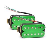 Pickup-Set per Chitarra Elettrica Pickup per Chitarra Elettrica Humbucker A Doppia Bobina Pickup al Ponte O al Manico Verde Adatto per Chitarra(B)
