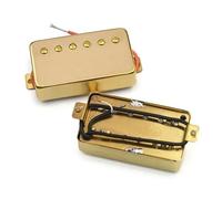 Pickup-Set Per Chitarra Elettrica Pickup Per Chitarra Elettrica Humbucker Pickup Al Ponte Con Manico Dorato/cromato Pickup Per Chitarra Con Copertura In Ottone Per Chitarra Elettrica(E)
