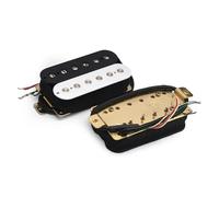 Pickup-Set Per Chitarra Elettrica Pickup Per Chitarra Elettrica Pickup Con Splitting A Bobina Humbucker Pickup A Doppia Bobina 4 Cavo Di Condotta Uscita N-7.5K/B-15K Nero/Bianco(C)