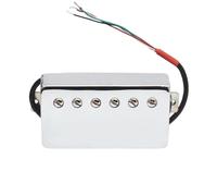 Pickup-Set Per Chitarra Elettrica Pickup Per Chitarra Humbucker Alnico 5 Cavo A 4 Bobine 7.5k/15k Pickup Alnico V Con Suddivisione Della Bobina Per Chitarra LP Cromato(B)