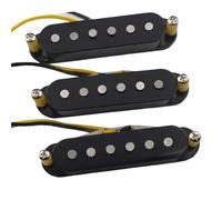 Pickup-Set Per Chitarra Elettrica Pickup Single Coil Per Chitarra Elettrica Staggered ST Style SSS 69 Sound Style Pickup FD69 Alnico 5 5.9K(Cover 1 Set)