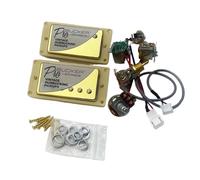 Pickup Set Per LP Standard Alnico 5 Push-pull 2V1T Cablaggio Chitarra Elettrica Humbucking Pickup 1 Set(J)