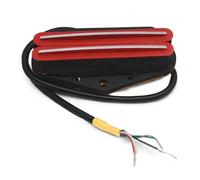 Pickup Set Pickup Al Ponte Stile Alnico 2 TL Hot Rail Humbucker 4 Uscite Condutture Bobina 9K Splitting Parti Per Chitarra Elettrica(Red)