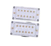 Pickup Set Pickup Humbucker A 2 Pezzi Per Chitarra Elettrica, Pickup A Doppia Bobina Con Chiave E Vite Per Chitarra Elettrica