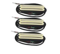 Pickup Set Pickup Humbucker Con Binari In Ceramica Da 3 Pezzi, Doppi Binari Per Chitarra Elettrica ST SSS(Yellow)