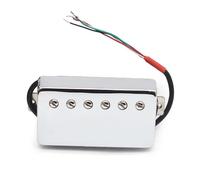 Pickup Set Pickup Humbucker Per Chitarra Cavo A 4 Bobine Bobina Da 7,5k/15k Splitting Pickup Alnico V Per Chitarra Elettrica LP Cromato(Neck)