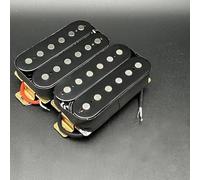 Pickup Set Pickup Humbucker Per Chitarra Elettrica A 6 Corde Doppia Bobina Parte Superiore Piatta Pezzi Polari Pickup Per Chitarra Elettrica Pickup Al Ponte O Al Manico(B+N A)