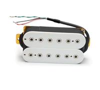 Pickup Set Pickup Per Chitarra Elettrica A 6 Corde Humbucker Dual In Line Regolabile 12 Pezzi Pickup A Vite Esagonale(Bridge)