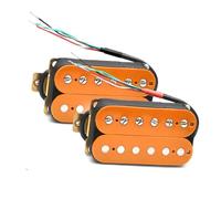 Pickup Set Pickup Per Chitarra Elettrica Humbucker Bobina Splitting Pickup Humbucker Doppia Bobina Pickup 4 Conduct Cable N-7.5K/B-15K Uscita Arancione(B+N)