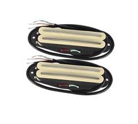 Pickup Set Set Di Pickup Humbucker Alnico 5 Hot Dual Rails 9K+12K Per Parti Di Chitarra Elettrica(Yellow)