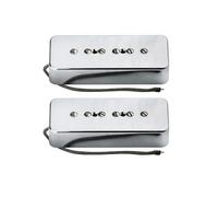 Pickup Single Coil 2 Pezzi Vintage Alnico 5 P90 Pickup Single Coil Set Crema/nero/cromo Scegli(Chrome)