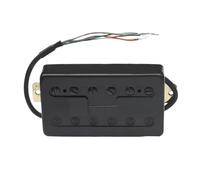 Pickup Single Coil H Style Brass Cover Chitarra Elettrica Pickup Coil Spliting Pickup Humbucker Dual Coill N7.5K / B15K Uscita Nero/Cromato(A)