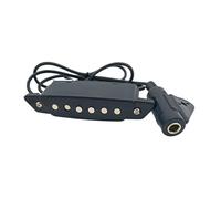 Pickup Single Coil Pick-on A Clip Per Chitarra Acustica Accessori Per Pickup Per Chitarra Folk A 6 Corde Senza Apertura