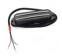 Pickup Single Coil Pickup A Doppia Bobina Per Chitarra Elettrica A Sei Corde ST Pickup A Lama A Doppio Binario A Basso Rumore Ad Alta Sensibilità In Più Colori(Black)
