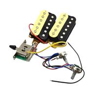 Pickup Single Coil Pickup Humbucker HH Pickup Precablato Con Cablaggio 500K 1T1V Per Chitarra Elettrica ST LP