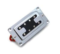 Pickup Single Coil Pickup Humbucker Per Basso Elettrico Professionale Mini Style Pickup A Ponte Al Manico A Due Linee A 8 Fori Nero Dorato Cromato(Chrome)