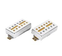 Pickup Single Coil, Pickup Per Chitarra Elettrica da 2 Pezzi, Sostituzione Accessorio Per Strumento Pickup a 6 Fori, Perfetto Per Blues, Country, Punk, Hard Rock E Metal