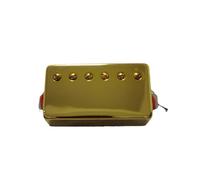 Pickup Single Coil Pickup Per Chitarra Elettrica LP Pickup Per Chitarra In Ottone Aperto EQ Pickup Placcato In Argento Placcato Oro 50# 52#(B,50 Neck)