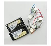 Pickup Standard Alnico 5 Humbucker Pickup Per Chitarra Elettrica Con Set Di Cablaggi Push/Pull Accessori di Ricambio per Chitarra (Color : 10)