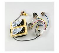 Pickup Standard Alnico 5 Humbucker Pickup Per Chitarra Elettrica Con Set Di Cablaggi Push/Pull Accessori di Ricambio per Chitarra (Color : 06)