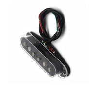 Pickup Standard Per Chitarra Pickup A Bobina Singola Doppio Strato Cancellazione Del Rumore Cavo A Quattro Conduttori Accessori Per Chitarra Acustica(Transparent)