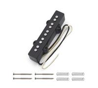 Pickup Standard Per Chitarra Pickup Per Chitarra Acustica E Basso Elettrico A 5 Corde Jazz Bobina Singola Aperta Colore Nero(Neck)