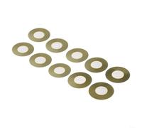 Pickup Strumenti Affidabili, 10 Pz Piezo Dischi, Acustico Pickup Buzzer Altoparlante, Dia 50mm