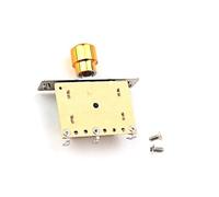 Pickup Switch Dimensioni Compatte Pratico Regolatore di Livello di Installazione Squisito Aggiornato Raccordi Sostituito Parte Attrezzatura Musicale Oro GN203