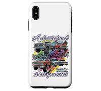 Pickup Vintage Americano,Camion Classico USA,american truck Custodia per iPhone XS Max