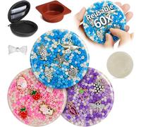 Picky Fidget Pad riutilizzabile oltre 60 volte, giocattolo calmante alla lavanda, per sciogliere e ripristinare la pelle, kit per ansia, alleviare lo stress, ADHD, dermatillomania, tricotillomania