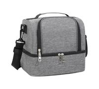 Picnic Bag Carrier, Cooler Lunch Tote, 9.84x6.69x9.06 Inches Leakproof Waterproof Pouch, Portable Storage for Party Camping Beach Work School Outdoor Adventures and Convenient Food Transportation