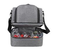 Picnic Bag, Leak Proof Cooler Tote, Waterproof Lunch Pouch, Insulated and Portable Design, Ideal for Party, Camping, Beach, Work, Drink, Beverage, School, Outdoor, 9,84 x 6,69 x 9,06 pollici