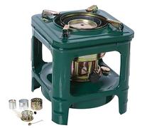 Picnic Burner Furnace, 8-Wick Portable Camping Stove, Multi-Fuel Kerosene Diesel Alcohol Burner, Compact Outdoor Cookware for Backpacking Hiking Adventure Camping, Emergency Heater (1 PCS)