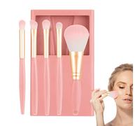 Picntola pennello per trucco, set di pennelli per il trucco per le donne | Benuola del delle dimensioni del viaggio con custodia e specchio,Fondazione completa, polvere, correttori, applicatore