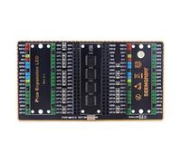 Pico Expansion LED Board GPIO Status Indicator & Reset Button for Raspberry Pi Pico, 2×20 Stackable Pin Headers, IO Debug LED Expansion Module, Power Protoyping Accessory