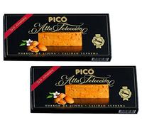 Picó - Il pacchetto include 2 Turron de Jijona - Torrone morbido scatola nera - 200gr Qualità suprema