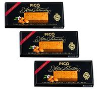 Picó - Il pacchetto include 3 Turron de Jijona - Torrone morbido scatola nera - 200gr Qualità suprema